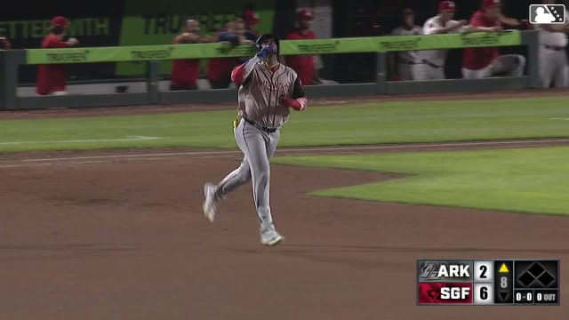 Lazaro Montes' seventh homer