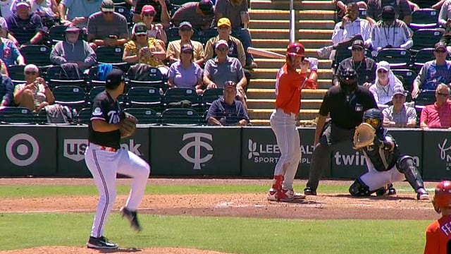 Eston Stull escapes a bases-loaded jam