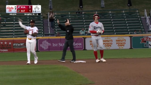 Phillies prospect Aidan Miller lines two doubles