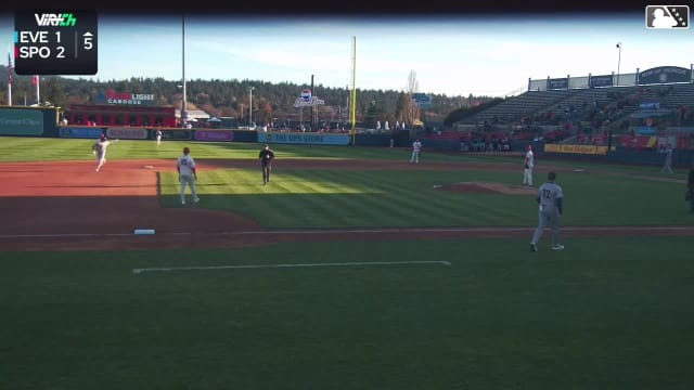 Jonny Farmelo swats his first homer of the season