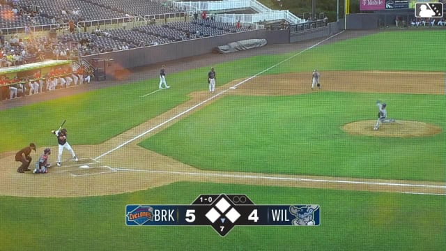 Joe Scarborough Ball In Dirt to Luke Dickerson