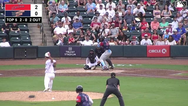 Enddy Azocar homers (3) on a line drive to left field. Antonio Anderson scores.