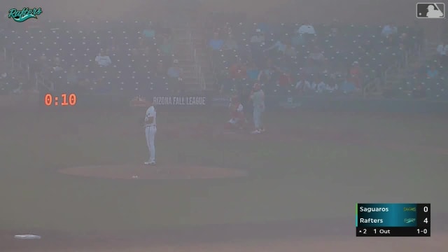 Dylan Campbell's three-hit game in the Fall League