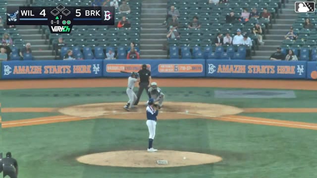Yeremy Cabrera homers (1) on a fly ball to left center field. Ronny Cruz scores.