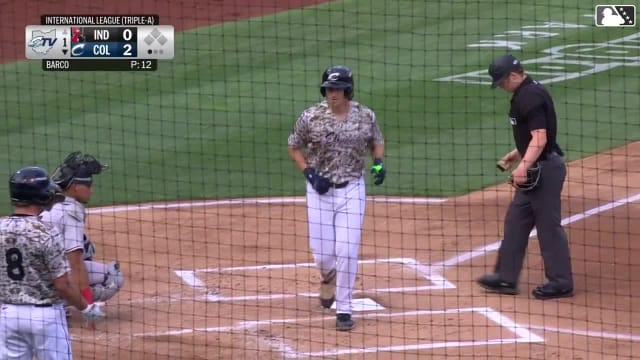 Chase DeLauter's two-run home run