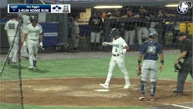 Jared Serna hits a two-run homer