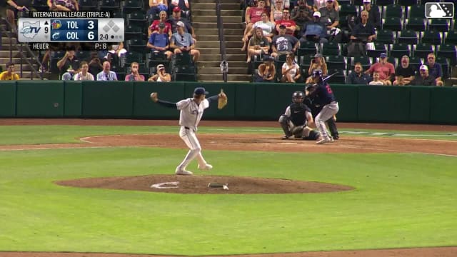 Codi Heuer In play, run(s) to Max Anderson