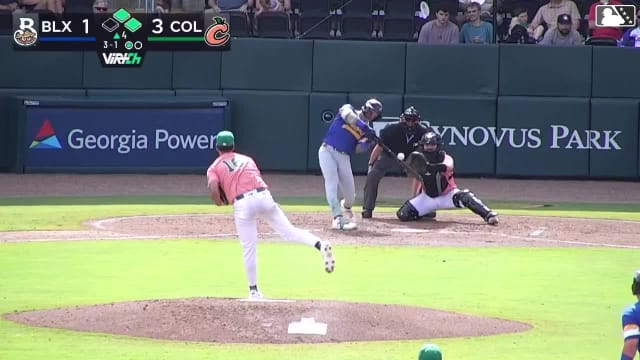 Andrew Fischer's three-run home run