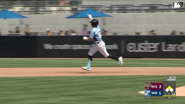 Kevin McGonigle's two-run homer