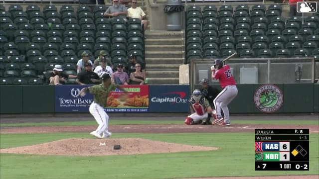 Yosver Zulueta In play, run(s) to Brock Wilken