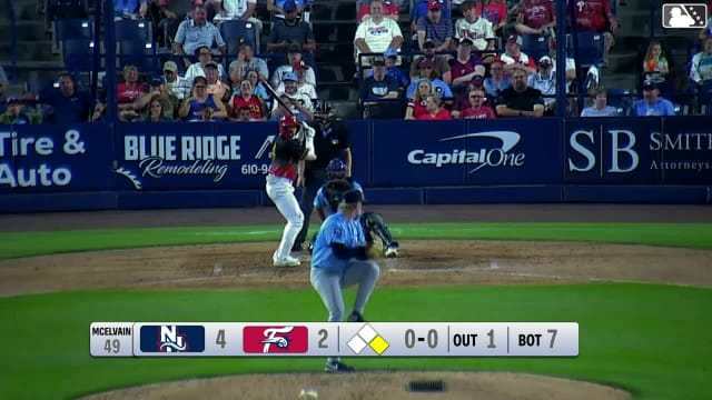 Bryan Rincon homers (12) on a fly ball to right field. Riley Tirotta scores.