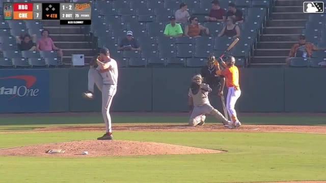 Wehiwa Aloy homers (2) on a line drive to left field.