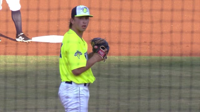 David Shields strikes out five in scoreless debut