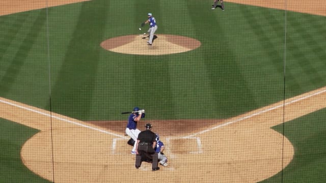 Justin Foscue's RBI double