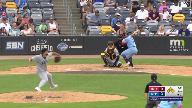 Tanner Schobel called out on strikes.