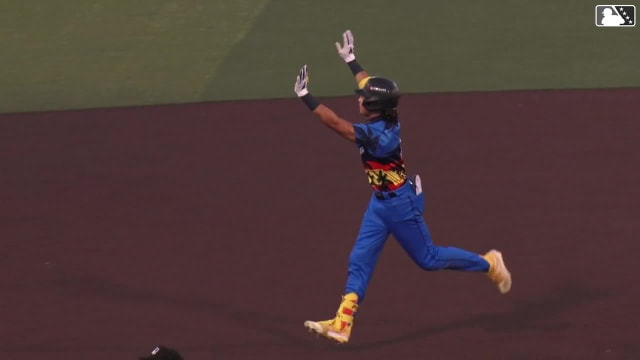 Tai Peete's solo home run