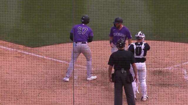 Robert Calaz's RBI walk