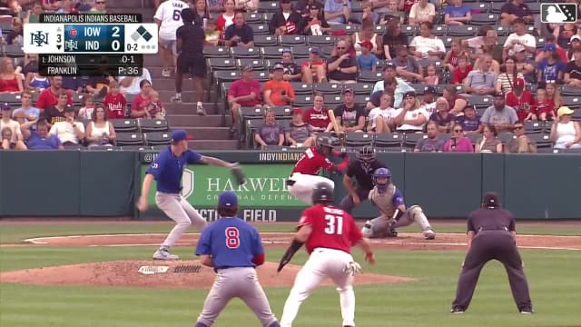 Kohl Franklin In play, run(s) to Termarr Johnson