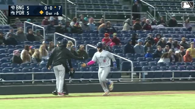 Kevin Parada's two-run home run