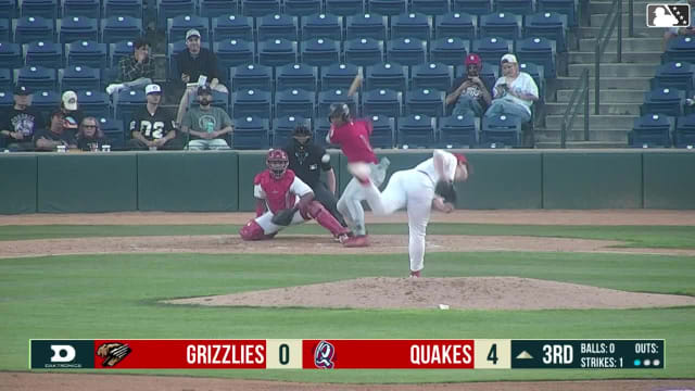 Roldy Brito singles on a ground ball to center fielder Hayden Alvarez. Jeremy Ciriaco scores.
