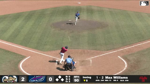 Dillon Lewis homers (18) on a fly ball to center field.