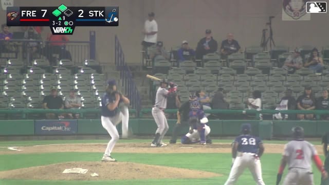 Wilder Dalis doubles (14) on a fly ball to left fielder Nate Nankil. Cameron Nelson scores. Derek Bernard scores.