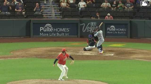 Michael Arroyo homers (5) on a fly ball to right center field.