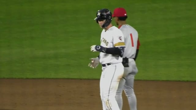 Aaron Walton's four-hit, four-RBI game