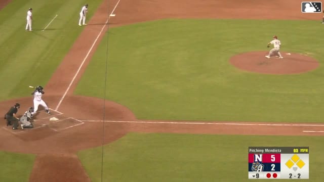 Alex McCoy singles on a ground ball to left fielder Spencer Nivens. Albert Fabian scores. Luis Verdugo scores. Kai Roberts to 2nd.