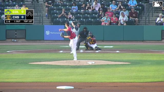 Blake Mitchell's second home run of the year