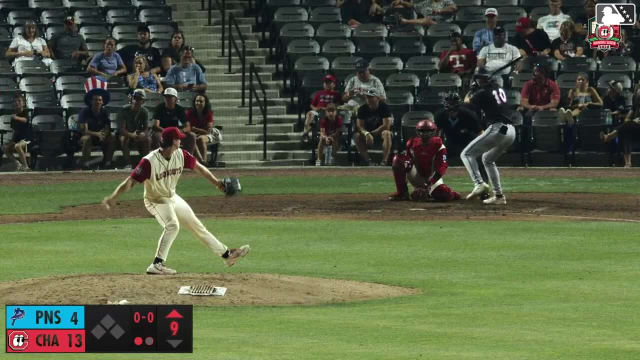 Aiva Arquette homers (6) on a line drive to left center field.