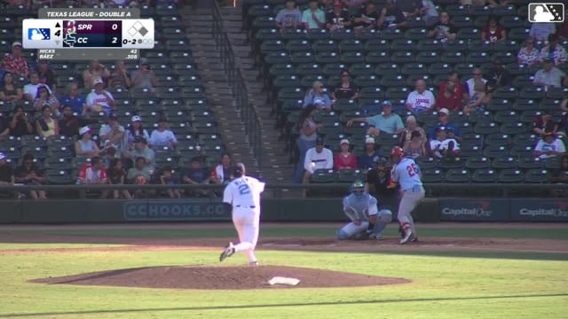 Jesús Báez homers (23) on a fly ball to left field. Rainiel Rodriguez scores.