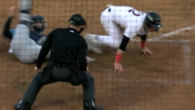 Conner Westenburg steals home