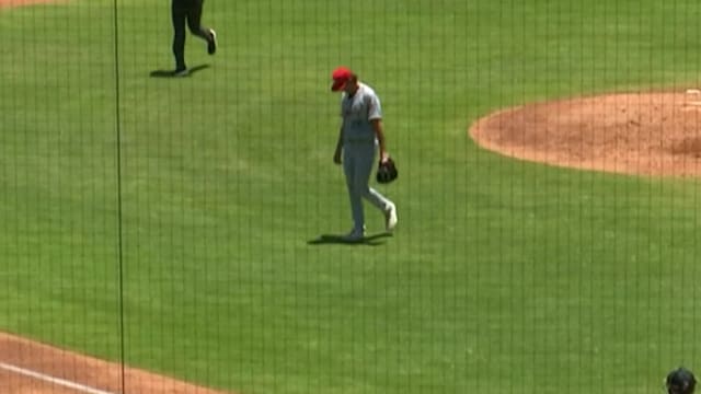 Ashton Izzi's four hitless innings