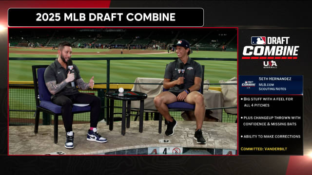 Seth Hernandez on dominating batters in high school