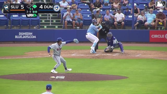 Jose Lopez In play, run(s) to JoJo Parker