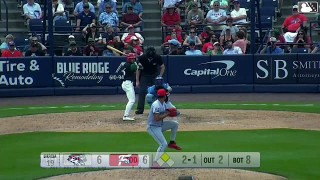 Dante Nori homers (3) on a line drive to right field. Caleb Ricketts scores.