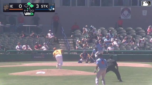 Aiden Taurek doubles (10) on a line drive to left fielder Breyson Guedez. Brady O'Brien scores. Korbyn Dickerson scores. Ricardo Cova scores.