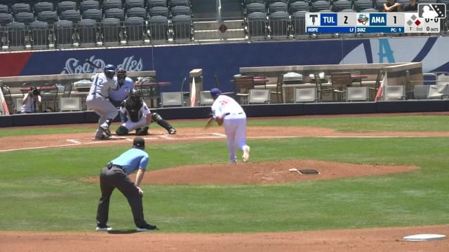Zyhir Hope's two-run home run 