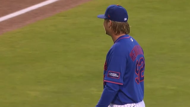 Jack Wenninger strikes out three in one inning