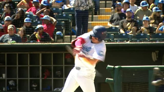 Ryan Ward collects four hits including a homer