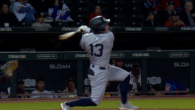 Caleb Durbin's two-run double