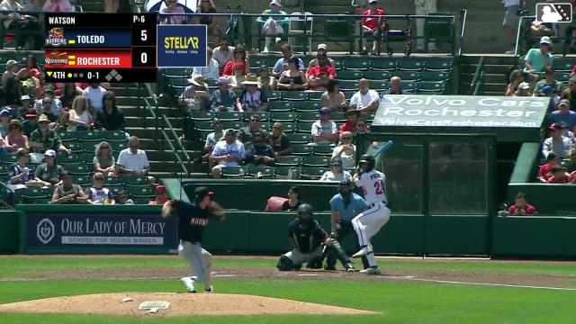 Andrew Pinckney homers (9) on a fly ball to right center field.