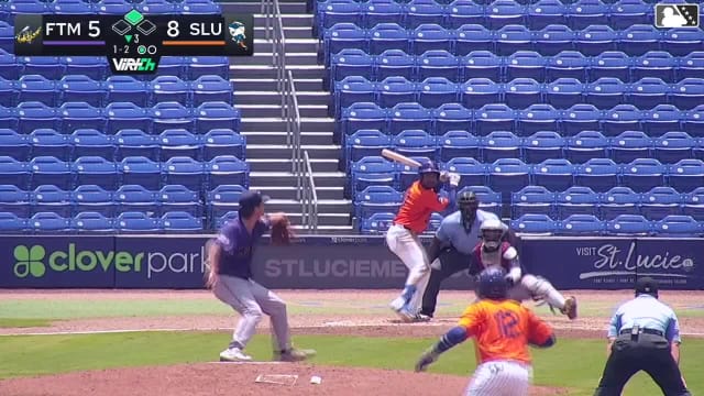 Jonathan Stevens In play, run(s) to Elian Peña