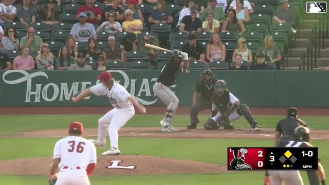Devin Taylor homers (5) on a line drive to right field. Ali Camarillo scores.