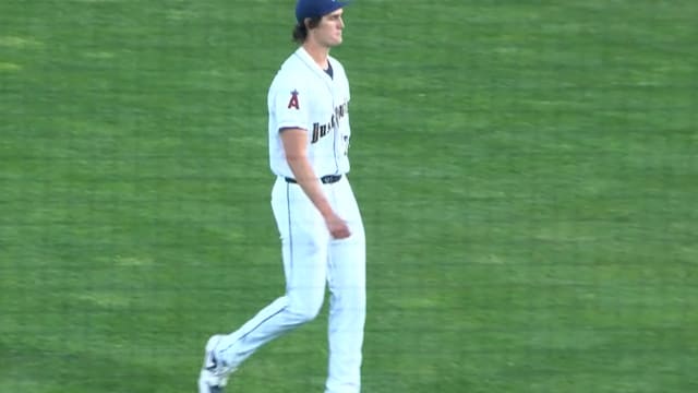 Chase Shores strikes out the side