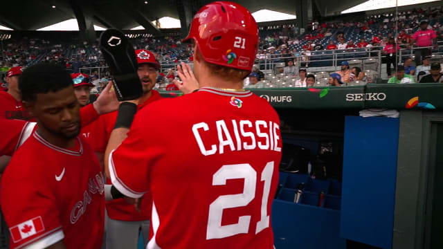 Owen Caissie's RBI single