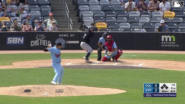 Garrett Acton In play, run(s) to Cooper Ingle