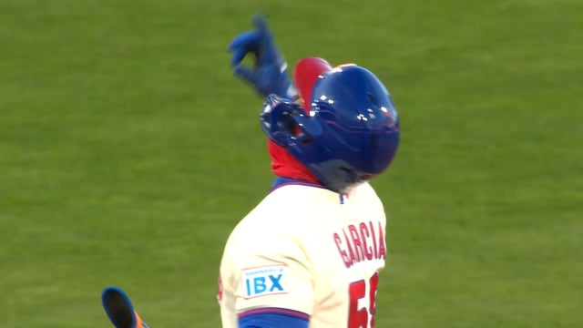 Adolis García's RBI double is his first Phillies hit