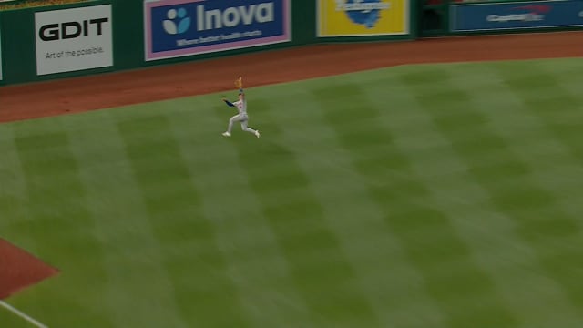 Nick Morabito makes a sweet leaping catch